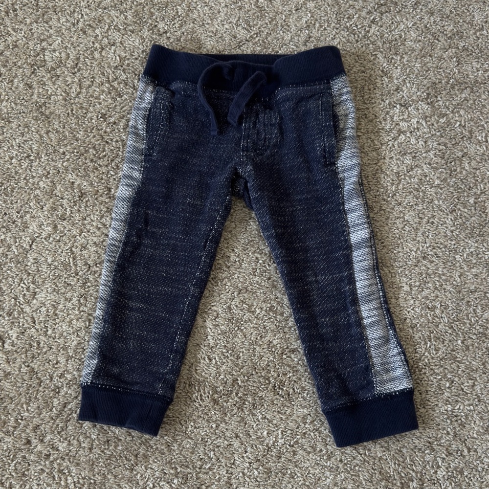 Gymboree toddler boys navy blue jogger sweat pants Size 2T